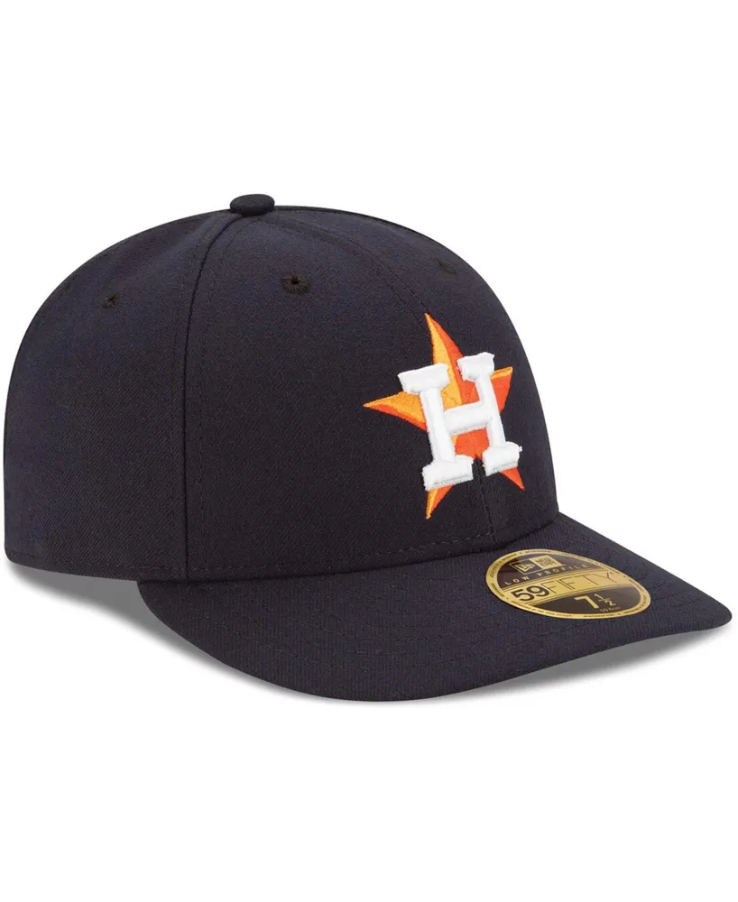 New Era Men's Navy Houston Astros Home Authentic Collection On-Field Low Profile 59FIFTY Fitted Hat