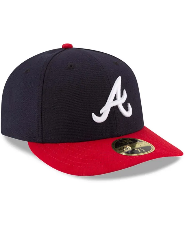 New Era Men's Atlanta Braves Home Authentic Collection On-Field Low Profile  59FIFTY Fitted Hat - Macy's