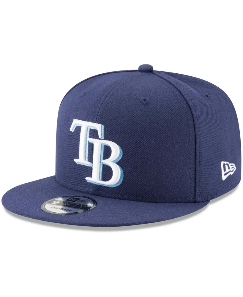 New Era Men's Tampa Bay Rays Team Color 9FIFTY Snapback Cap