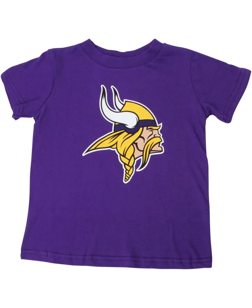 Outerstuff Youth Purple Minnesota Vikings Primary Logo T-Shirt Size: Extra Large