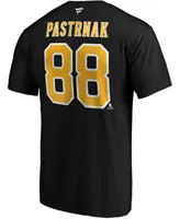 Fanatics Men's David Pastrnak Boston Bruins Team Authentic Stack T-Shirt