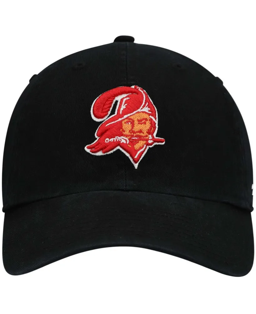 '47 Men's Black Tampa Bay Buccaneers Clean Up Legacy Adjustable Hat