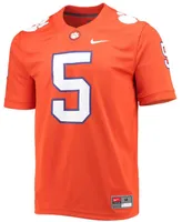 Nike Men's #5 Orange Clemson Tigers Game Jersey