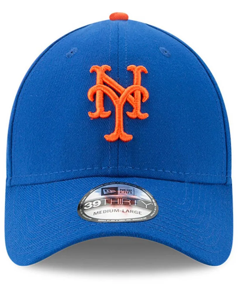 New Era Men's Royal York Mets Mlb Team Classic Game 39THIRTY Flex Hat