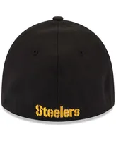 New Era Pittsburgh Steelers 39THIRTY Team Classic Flex Cap