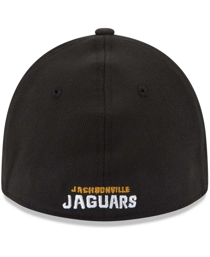 Jacksonville Jaguars New Era 39THIRTY Team Classic Flex Hat - Black