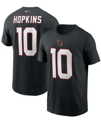 Men's DeAndre Hopkins Black Arizona Cardinals Name and Number T-shirt