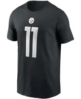 Men's Chase Claypool Black Pittsburgh Steelers Name and Number T-shirt