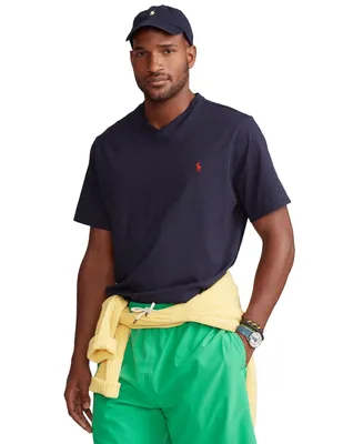 Polo Ralph Lauren Men's Big & Tall Classic Fit V-Neck T-Shirt