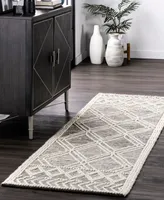 nuLoom Serena VESR01A 2'6" x 10' Runner Area Rug