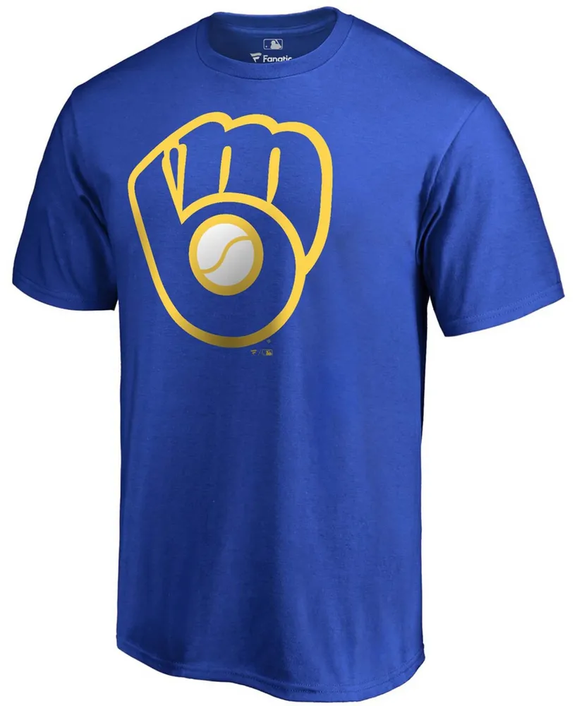 Men's Royal Milwaukee Brewers Huntington T-shirt