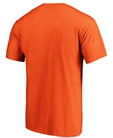 Men's Orange San Francisco Giants Official Logo T-shirt