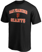 Men's Black San Francisco Giants Heart Soul T-shirt