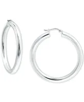 Giani Bernini Polished Hoop Earrings, Created for Macy's