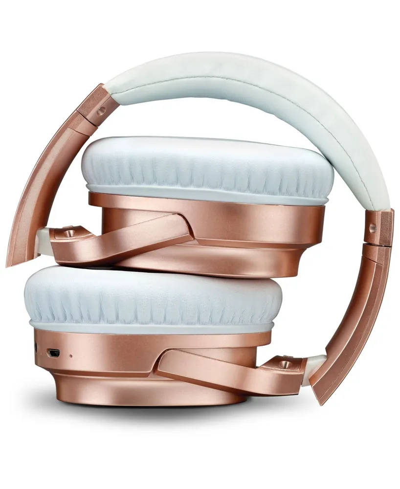 iLive Active Noise Cancellation Bluetooth Headphones, IAHN40RGD - Rose Gold