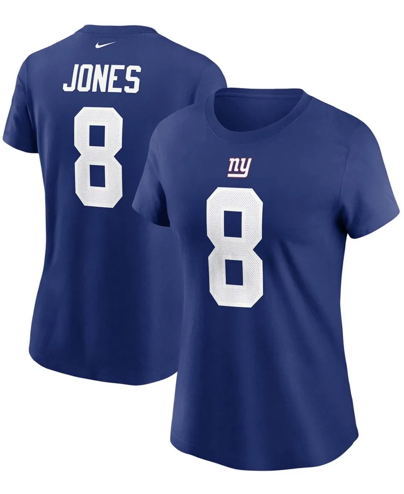 Women's Majestic Odell Beckham Jr. Royal New York Giants Plus Size Fair  Catch Name & Number T-Shirt