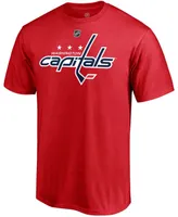 Men's Anthony Mantha Red Washington Capitals Authentic Stack Name and Number T-shirt