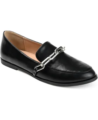 Journee Collection Women's Madison Chain Loafer