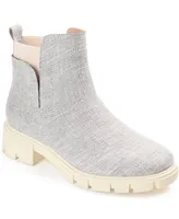 Journee Collection Women's Jeeva Lug Sole Booties