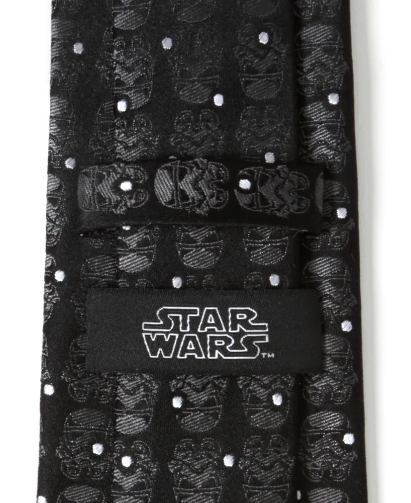 Star Wars Men's Stormtrooper Dot Tie