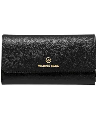 Jet Set Charm Saffiano Leather Continental Wallet