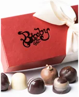 Bixby Chocolate Winter Assorted Chocolate Bon Bons Gift Box, 12 Piece