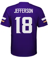 Big Boys Justin Jefferson Purple Minnesota Vikings Game Player Jersey