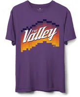Men's Purple Phoenix Suns The Valley Pixel T-shirt