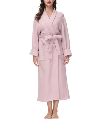 Ink+Ivy Women's Diamond Waffle Look Robe