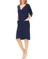 Ink+Ivy Women's Dolman Sleeve Dress with Side Patch Pockets