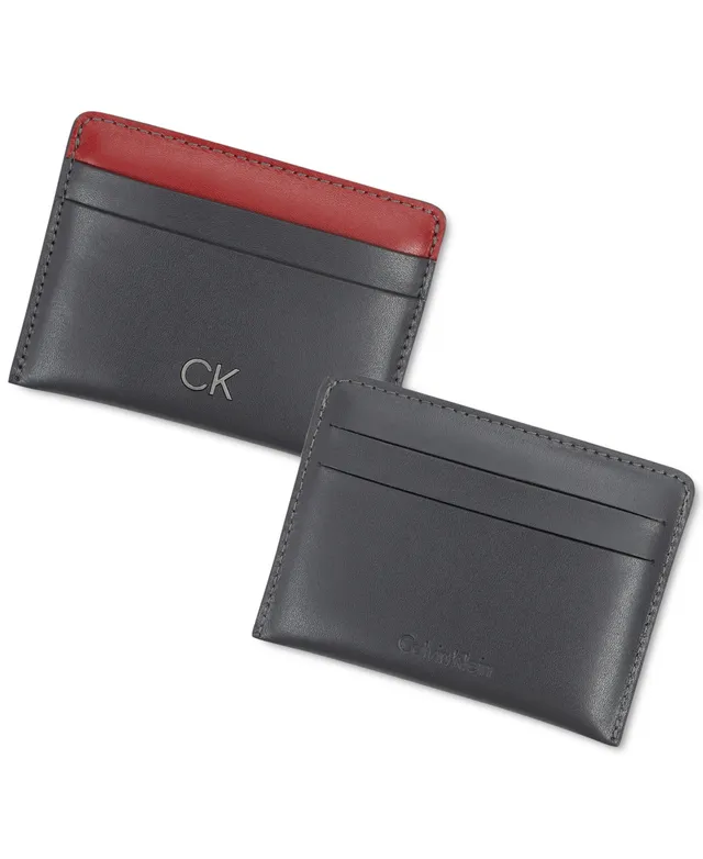 Calvin Klein Men's RFID Slimfold Wallet & Key Fob Set - Macy's