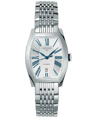 Longines Women's Swiss Automatic Evidenza Stainless Steel Bracelet Watch 26x31mm