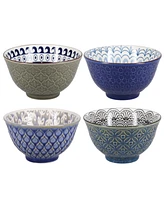 Ooh LaLa Mix and Match 23 Ounce Bowls, Set of 8