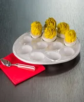 Oval Deviled Egg Dish