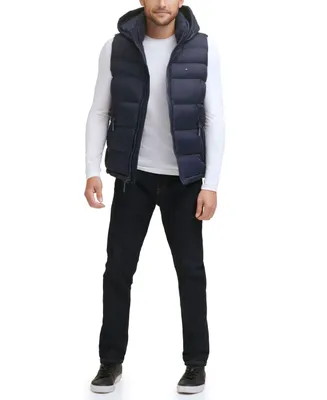 Tommy Hilfiger Men's Classic Quilted Puffer Vest Jacket