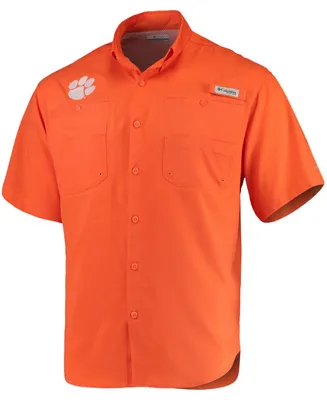 Men's Orange Clemson Tigers Tamiami Shirt
