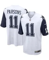 Men's Micah Parsons White Dallas Cowboys Alternate Game Jersey