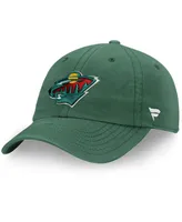 Men's Green Minnesota Wild Core Primary Logo Adjustable Hat