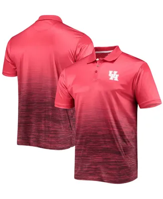 Men's Red Houston Cougars Marshall Polo