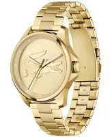 Lacoste Men's Le Croc Gold-Tone Bracelet Watch 43mm