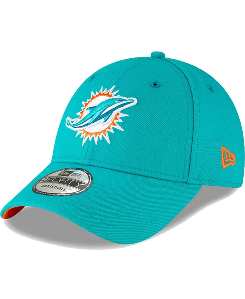 Men's Aqua Miami Dolphins 9FORTY The League Adjustable Hat