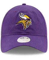 Women's Purple Minnesota Vikings Core Classic Primary 9TWENTY Adjustable Hat