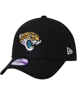 Big Boys and Girls Black Jacksonville Jaguars League 9FORTY Adjustable Hat