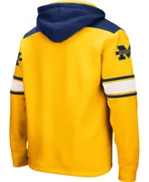 Men's Maize Michigan Wolverines 2.0 Lace-Up Pullover Hoodie