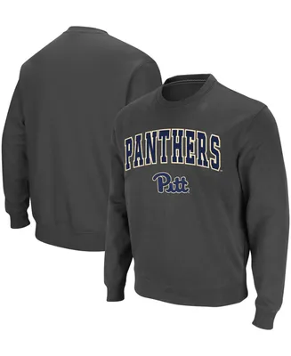 Men's Charcoal Pitt Panthers Arch Logo Sweatshirt