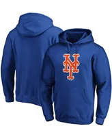 Men's Big and Tall Royal New York Mets Official Logo Pullover Hoodie