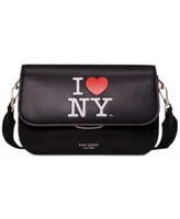 Buddie I Heart Ny Small Leather Shoulder Bag Wallet