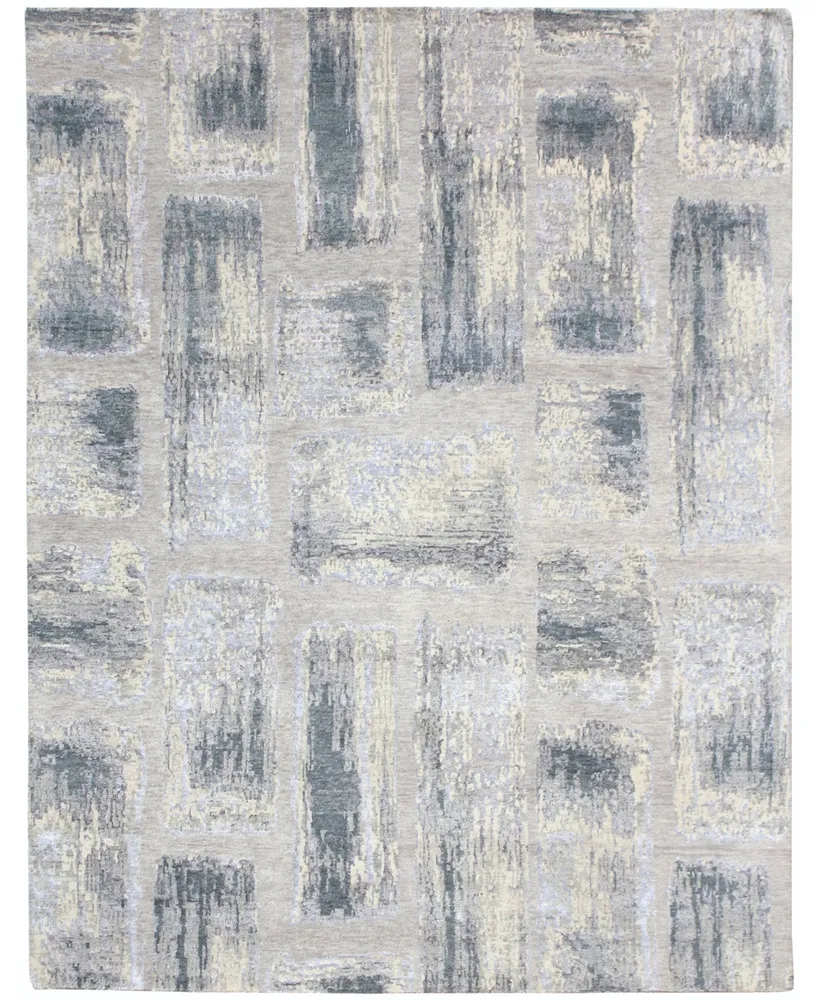 Amer Rugs Synergy Sobel 2' x 3' Area Rug - Silver