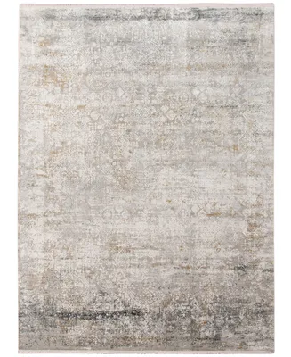 Amer Rugs Venice Via 2' x 3' Area Rug - Gray, Gold