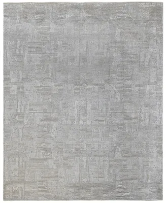 Amer Rugs Quartz Queensland 8' x 10' Area Rug - Silver